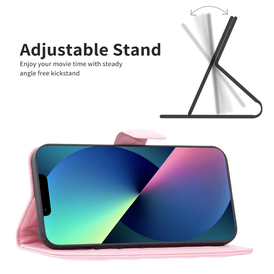 Чехол-бумажник для iPhone 14 Pro Max 13 12 11 SE 2022 X XS XR 8 7 Plus |