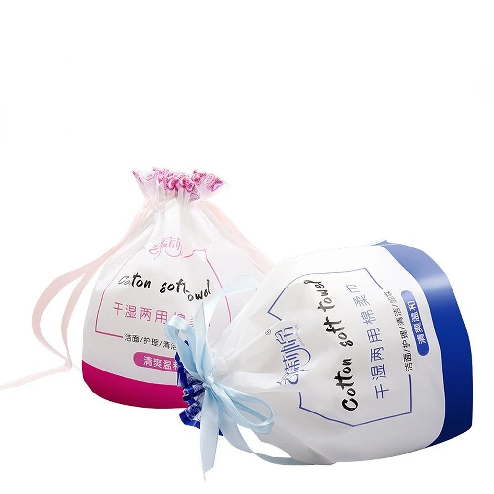 

Disposable Face Towel Wet and Dry Cotton Soft Towel Pearl Pattern Face Wash Towel Stretch Bag Face Towel