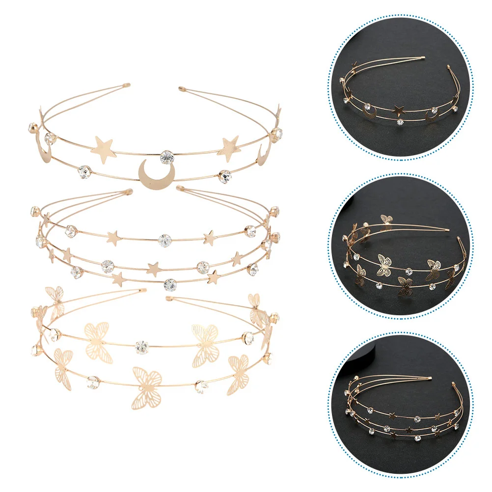 

3pcs Headbands For Hair Bands Headband For Girl Woman Headdress Headdress Headbands For for Girls Ladies