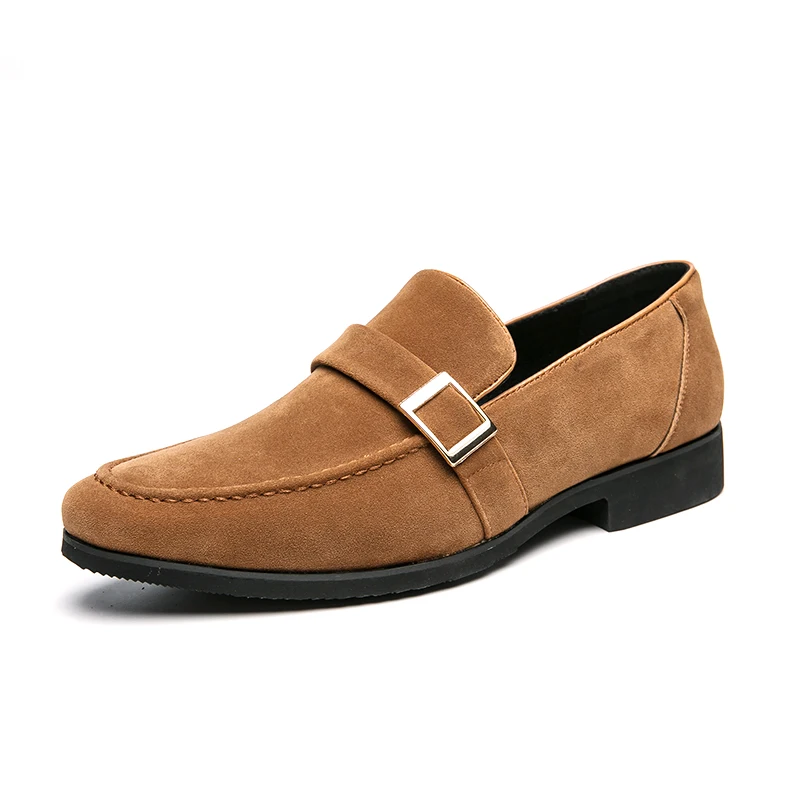 Summer Shoes Men Slip On Suede Male 