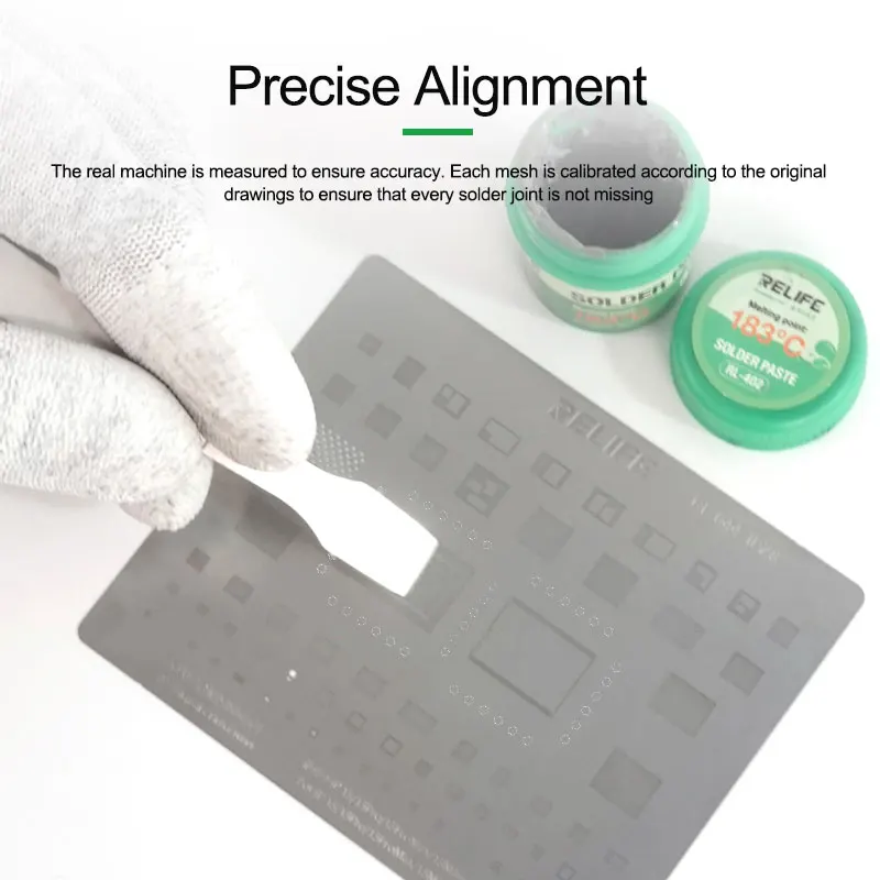 RELIFE RL-044 15 шт. для SAMSUNG серии чипсет BGA набор трафаретов реболлинга шаблон ремонт