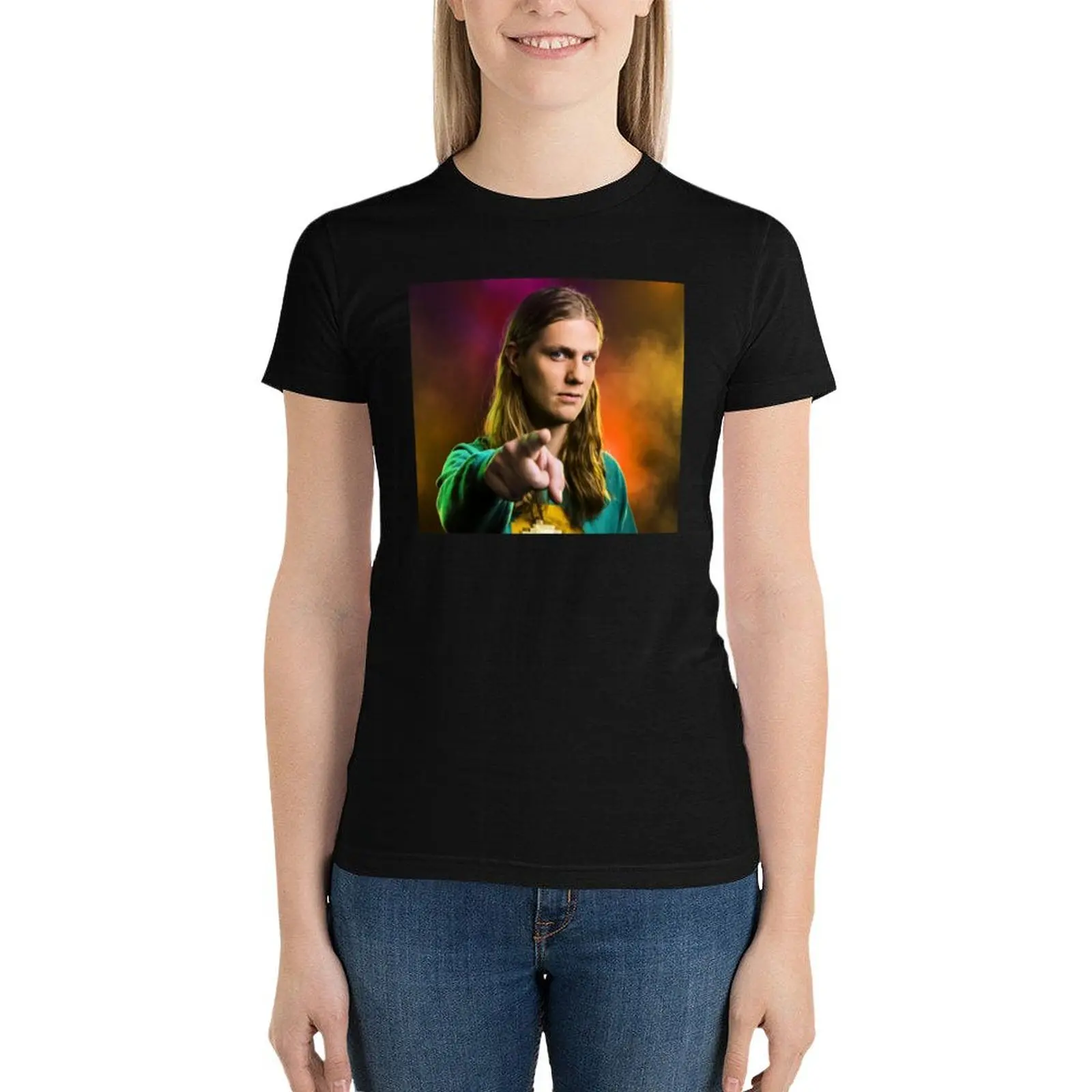 Da?i Freyr Daoi Fan Gagnamagni? _ amp Футболка женская с графическим принтом