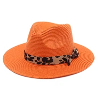 women bucket sun hats ribbon band men hat straw summer panama formal outdoor party picnic bucket hat sombreros de mujer lm70