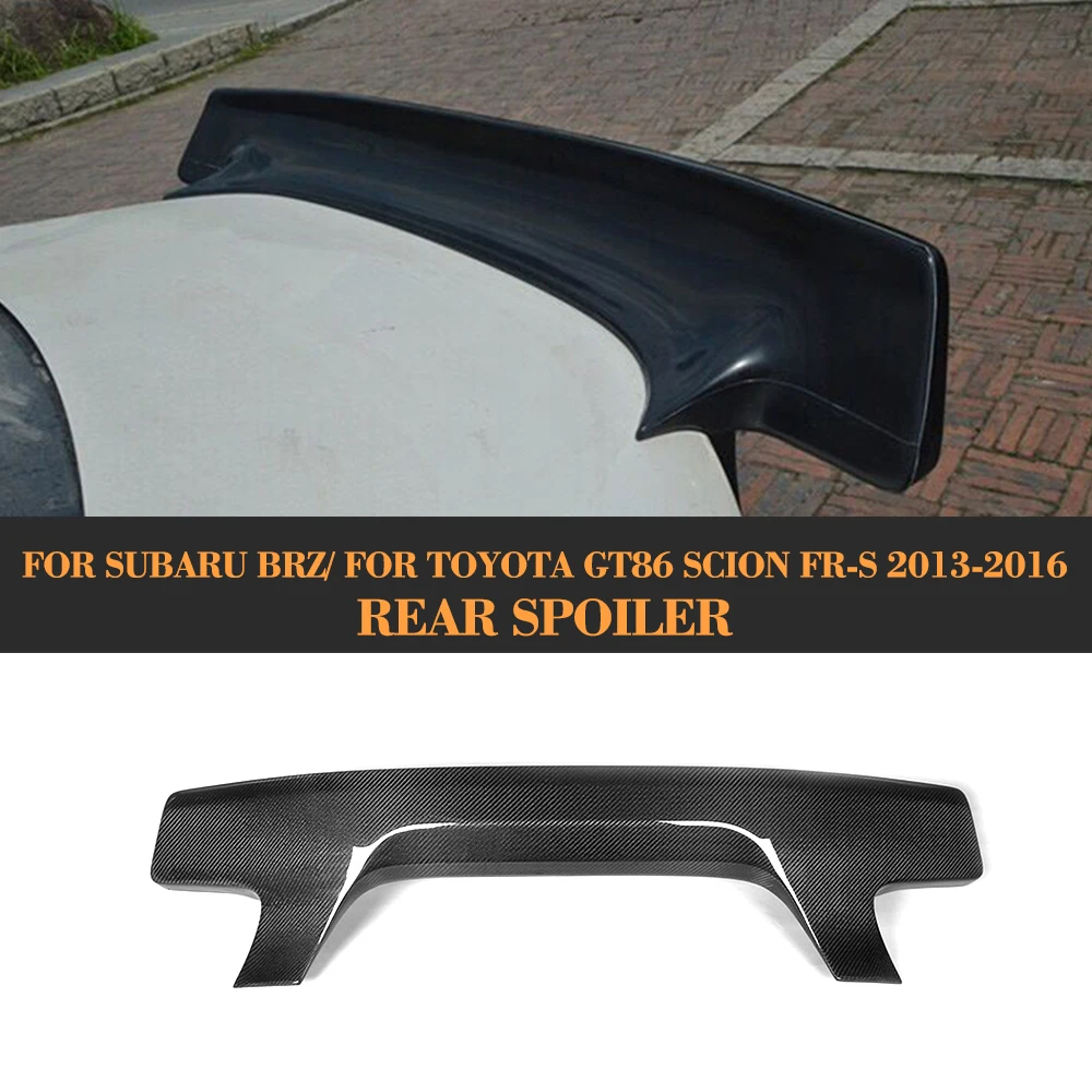 

Carbon Fiber Rear Trunk Lip Spoiler Wing For Subaru BRZ For Toyota GT86 Scion FR-S 2013-2016 Car Cover