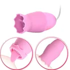 Секс-игрушки язык вибрирующий оральный лижущий вибратор женский сосание сосков Стимулятор клитора Питание от USB Яйцо точка G массажные Вибраторы