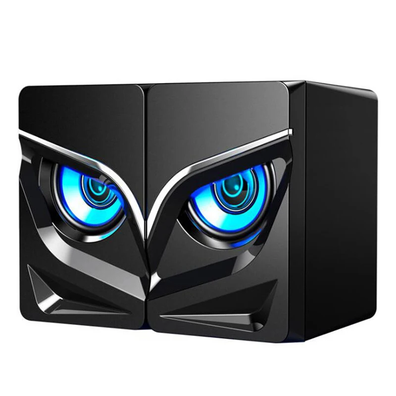 

Channel 2.0 Subwoofer Speaker 3.5mm USB Stereo Sound Bass Audio Loudspeaker Desktop Computer Phone Bluetooth-compatible Speakers