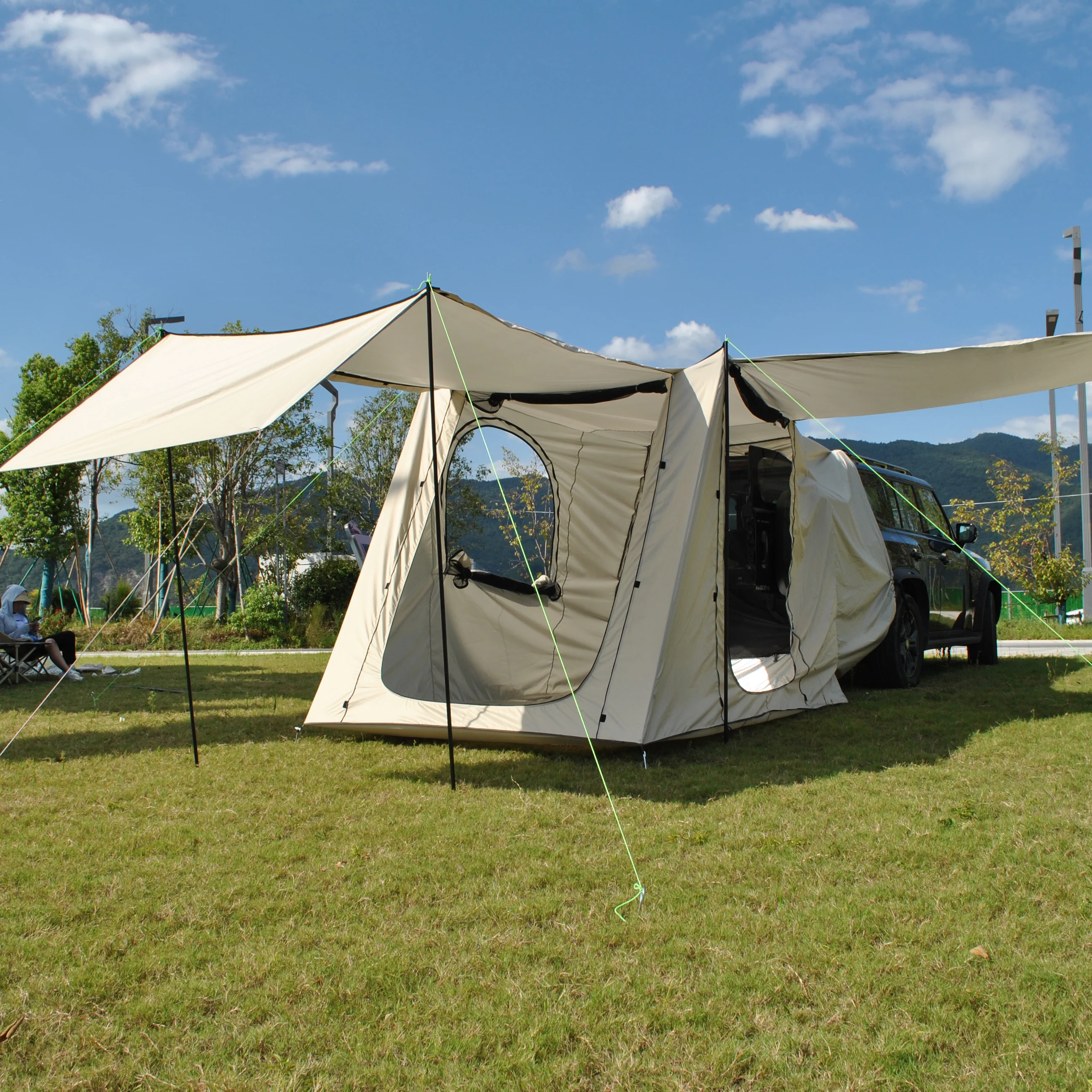 6-местная автомобильная палатка для внедорожника тент на заднюю дверь кемпинга