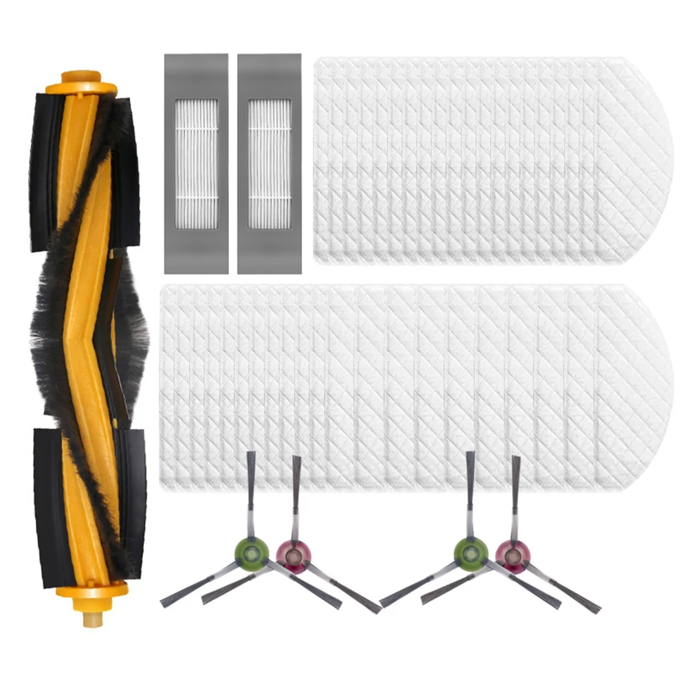 

For Ecovacs Deebot Ozmo T8 AIVI T9 N8 Pro Accessories of Disposable Mop Cloth Main Side Brush HEPA Filter