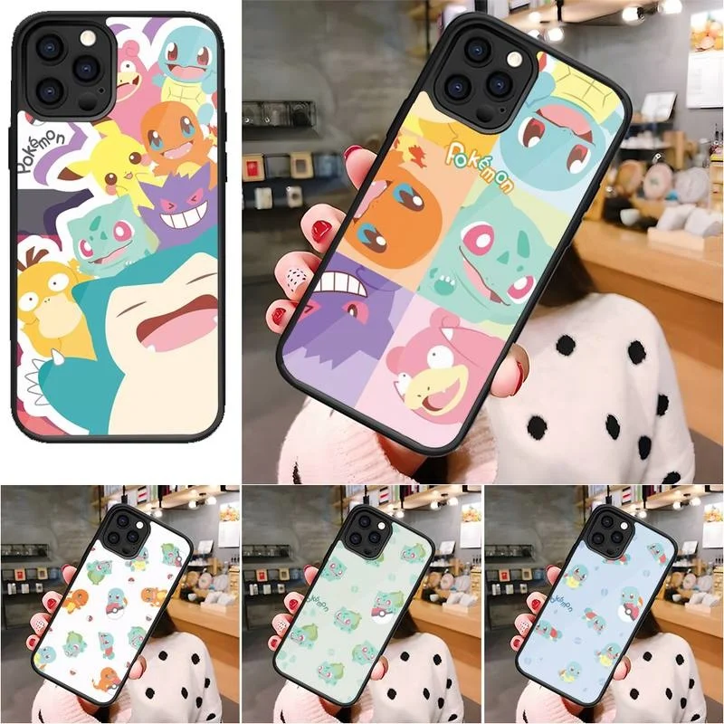 Чехол для телефона с изображением покемона Пикачу подходит силиконовых чехлов