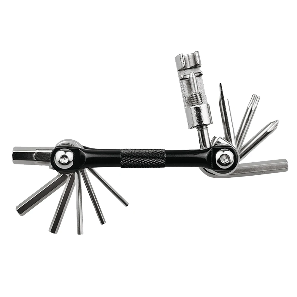 

Набор инструментов для ремонта велосипеда BIKERSAY, набор инструментов для ремонта велосипеда, гаечный ключ, спицы с шестигранной головкой, черные