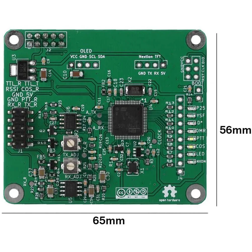 Фото B50C для Raspberry Pi MMDVM DMR Repeater, многорежимный цифровой голосовой модем №1