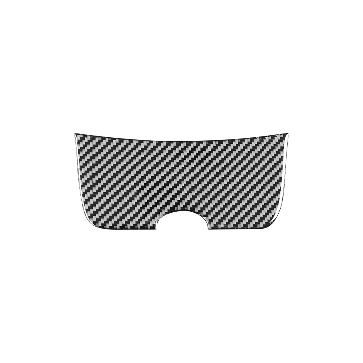 

For RX8 -8 2004-2008 Carbon Fiber Central Control Storage Box Panel Cover Trim Stickers Car Interior Accessories