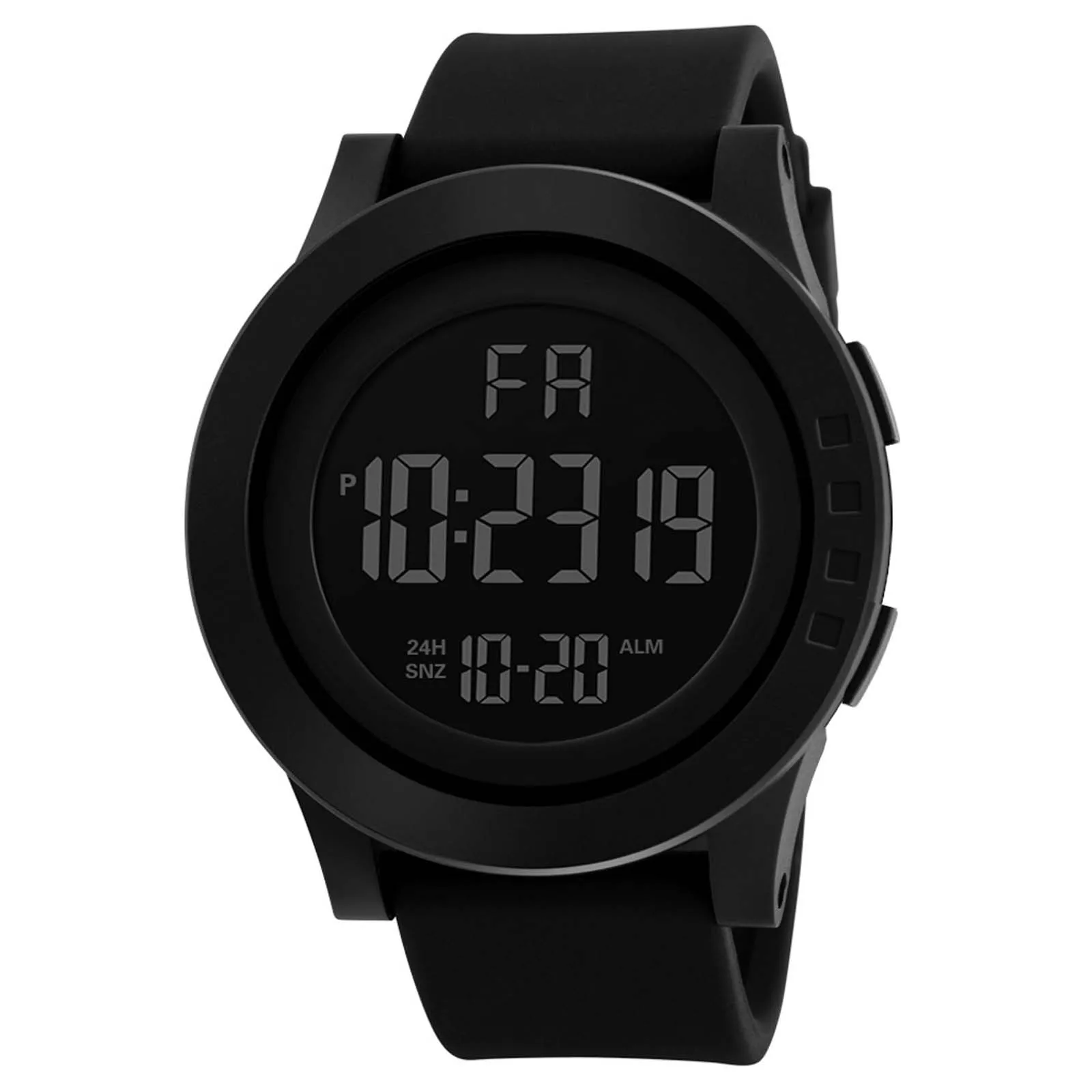 

Mens Date LED Sport Display Women Watch Digital Electronic Outdoor Watch Sport Watch Long Bracelet