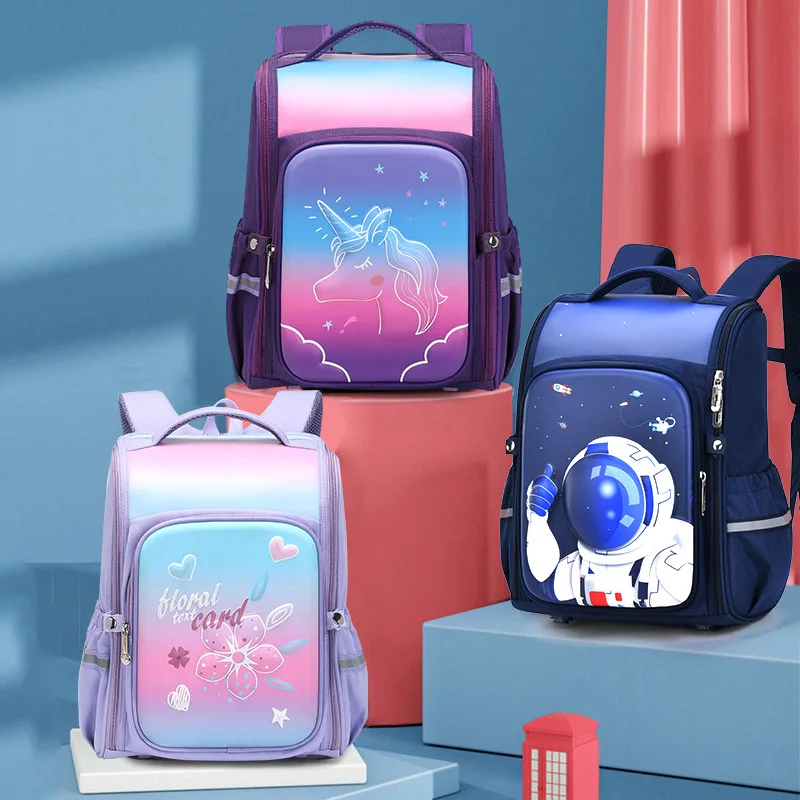 Waterproof Children School bag Boys Girls Kids Orthopedic school backpcak schoolbag Primary Backpack mochilas escolar infantil