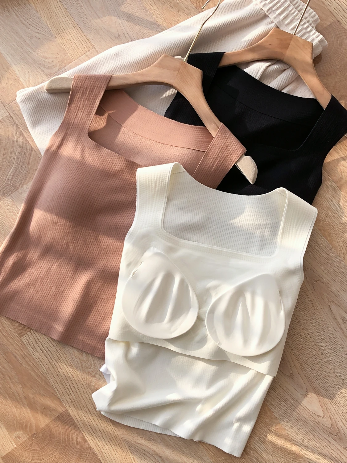 Очень удобно! Женская теплая чашка в стиле ретро с квадратным вырезом встроенная