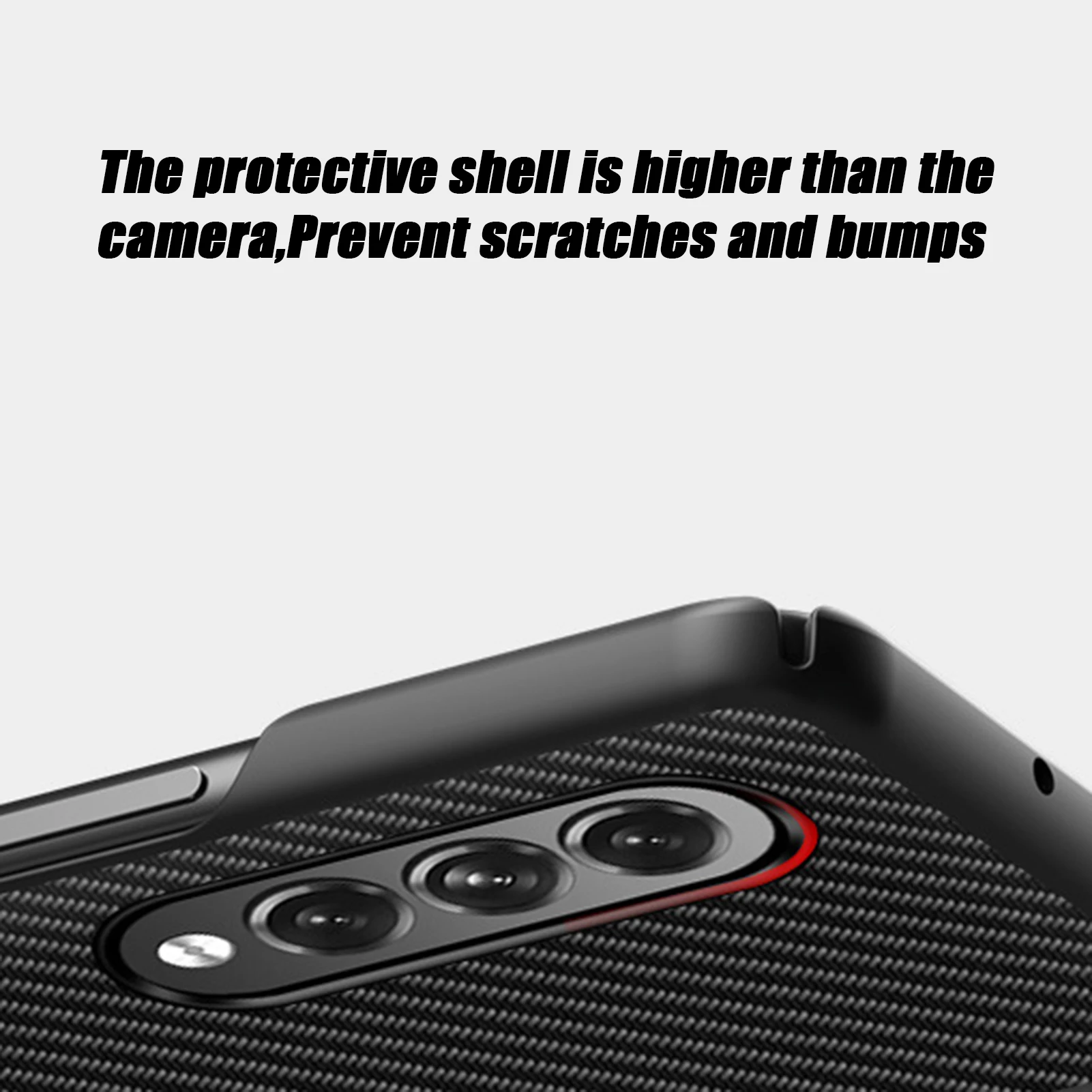 Protector Case For Samsung Galaxy Z Fold 3 5G Full Cover Protective Shockproof PC Housing Smartphone |