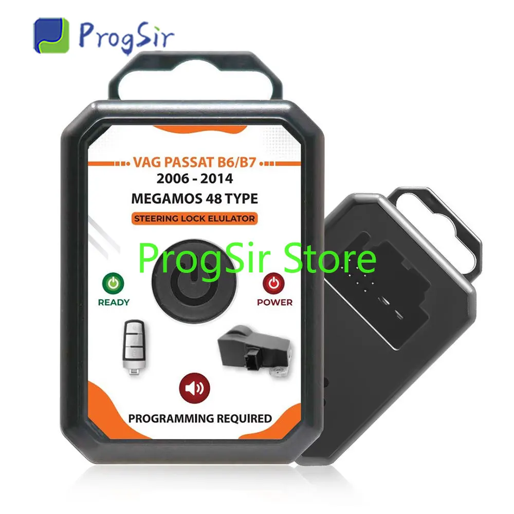 

EIS ESL ELV Steering Lock Emulator For VW Passat B6 B7 MEGAMOS 48 Type With Sound