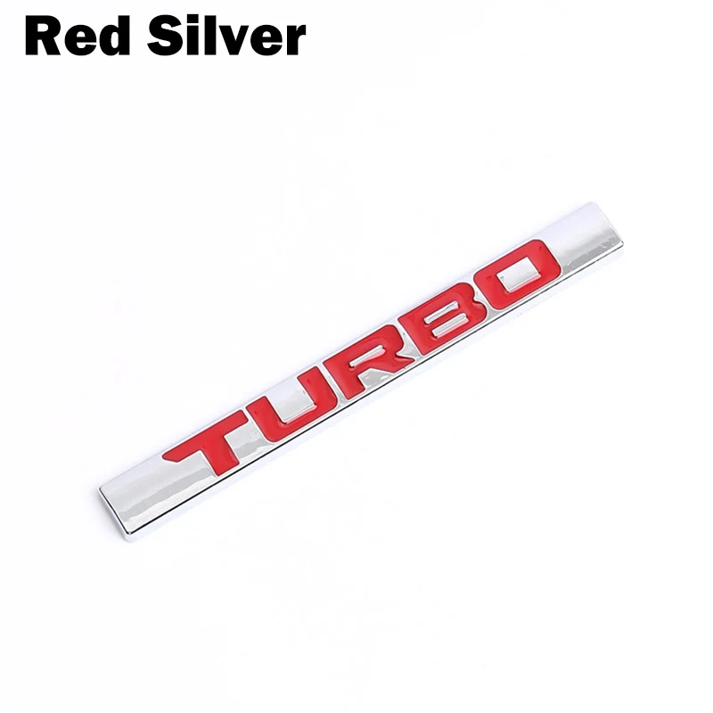 

Стайлинг автомобиля, металлический турбо-логотип, эмблема автомобиля, 3D спортивный значок, наклейка на заднее багажник, аксессуары для бокового крыла, наклейка