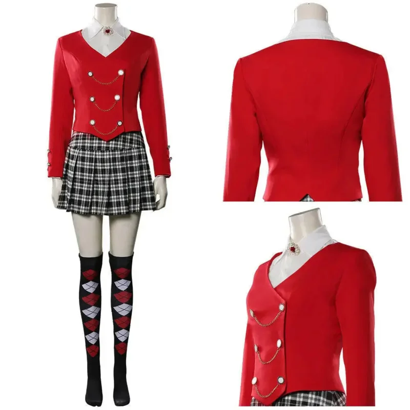 Новинка 2024 года костюм для косплея Heathers The Musical-Veronica Sawyer школьная форма комплект
