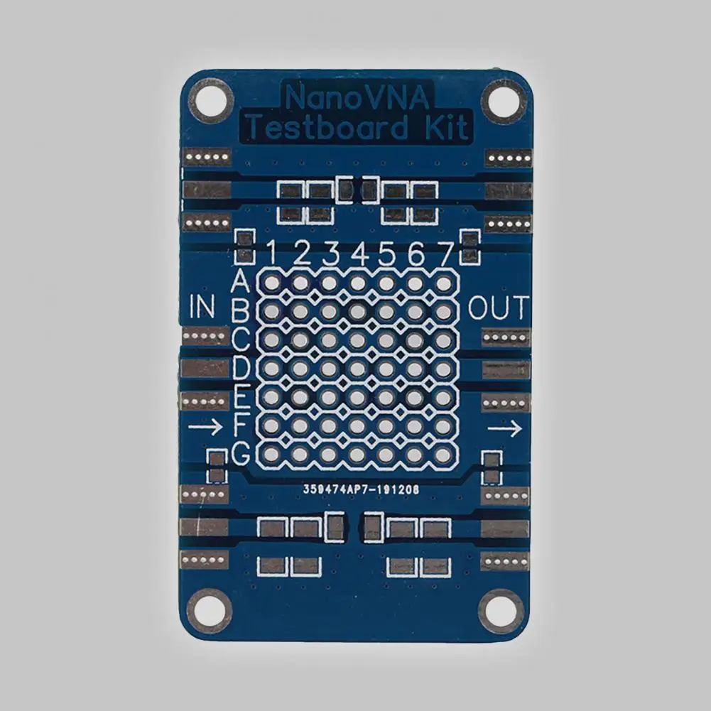 

Network Demo Board Convenient Widely Used Good Hardness Metal Vector Network Analyzer NanoVNA Test Board for Research
