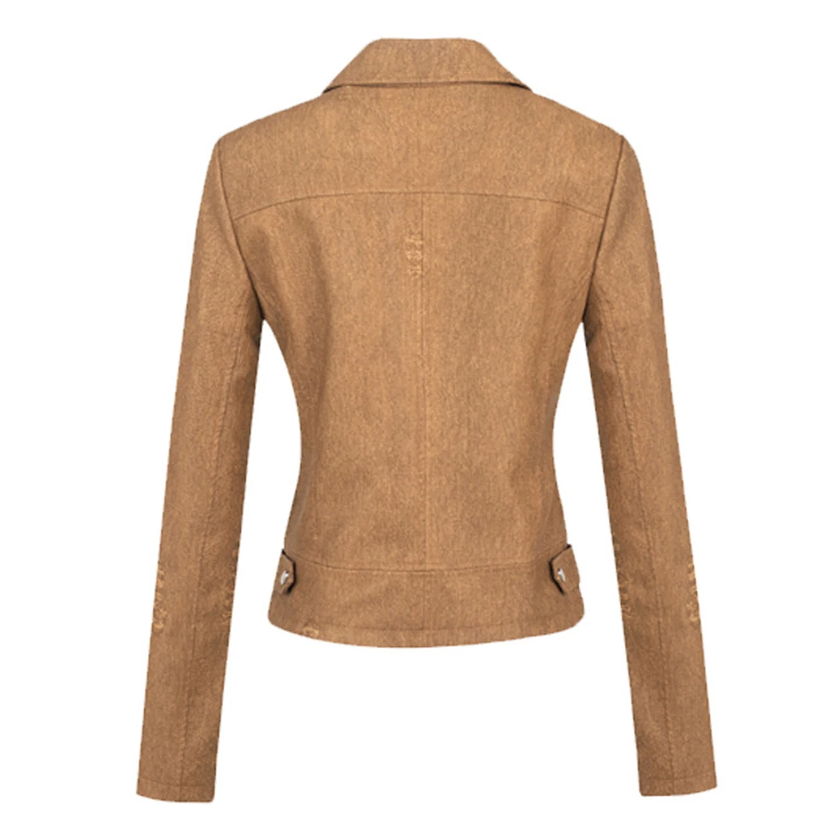 Женская джинсовая байкерская куртка на молнии модное пальто для мотоциклистов с