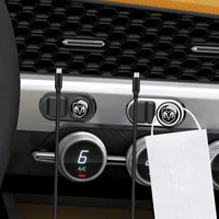 car hook phone data cable storage hook sticker interior accessories for dodge challenger avenger sxt caliber nitro ram 1500 2500