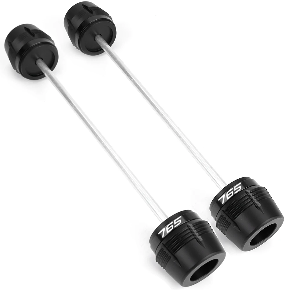 

Для Triumph Street Triple 765 RS S R 765RS 765R 2017-2024 675 R RX Защита мотоцикла Заднее переднее колесо, ось, вилка, слайдер