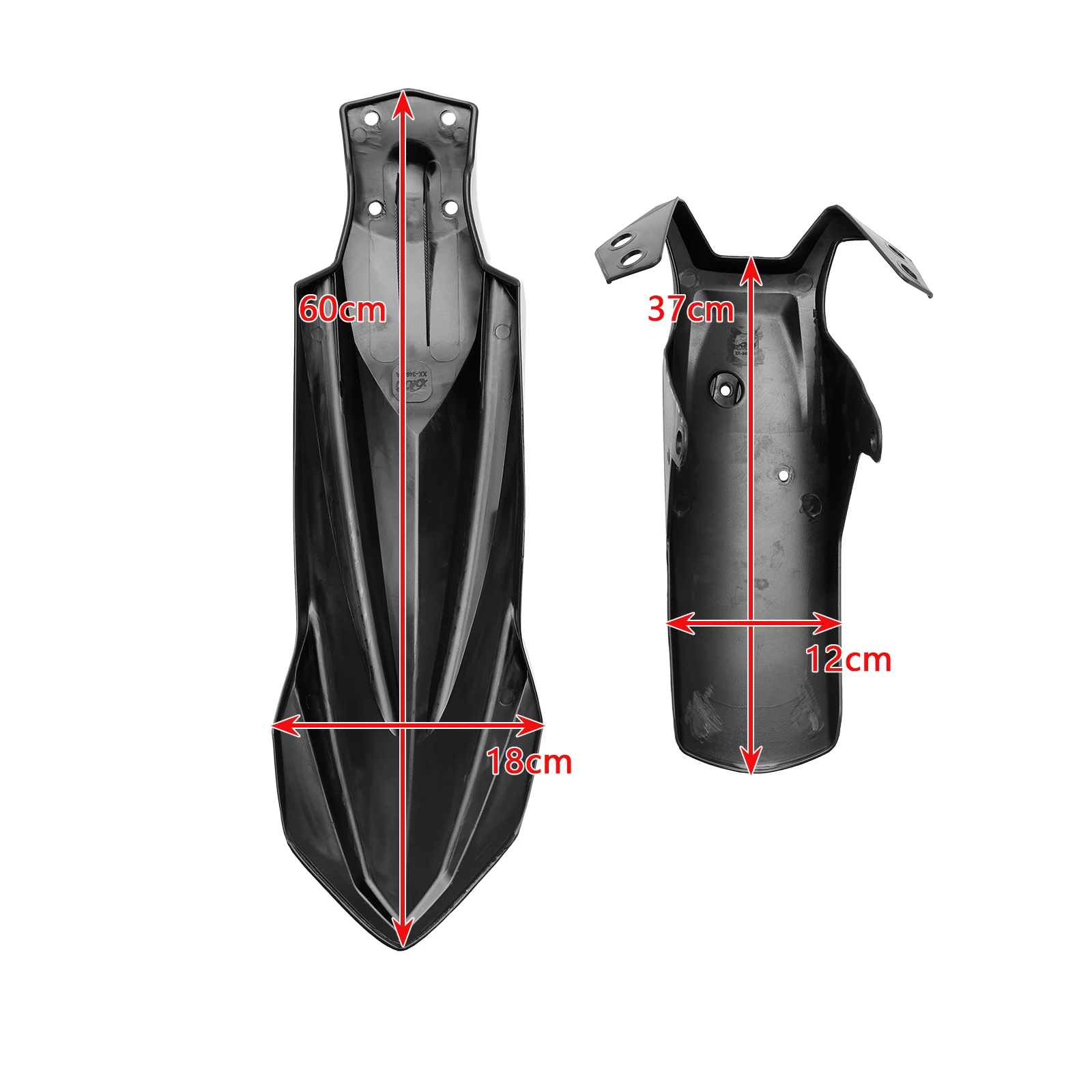 Высокий обтекатель переднего крыла для Yamaha Tenere 700 2019 2020 2021 2022 2023 2024