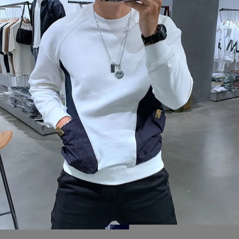 Golf clothing men's new fashion Korean sweater spring and autumn outdoor sports loose bottom shirt Golf men's T-shirt