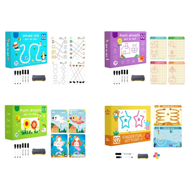 

Children's Erasable Drawing Pen Early Education Toys for 2 Years Birthday Gift
