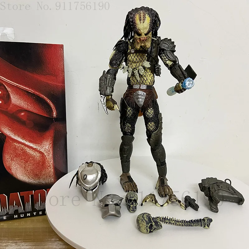 Экшн-фигурка NECA Predator Jungle Hunter VS Alien Egg из ПВХ лабораторная серия Ultimate Классическая