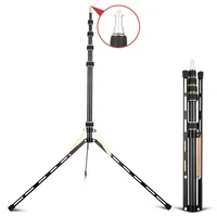 professional tripod led video light stand with 14 screw carry bag for photo studio photography lamp flash umbrellas reflector