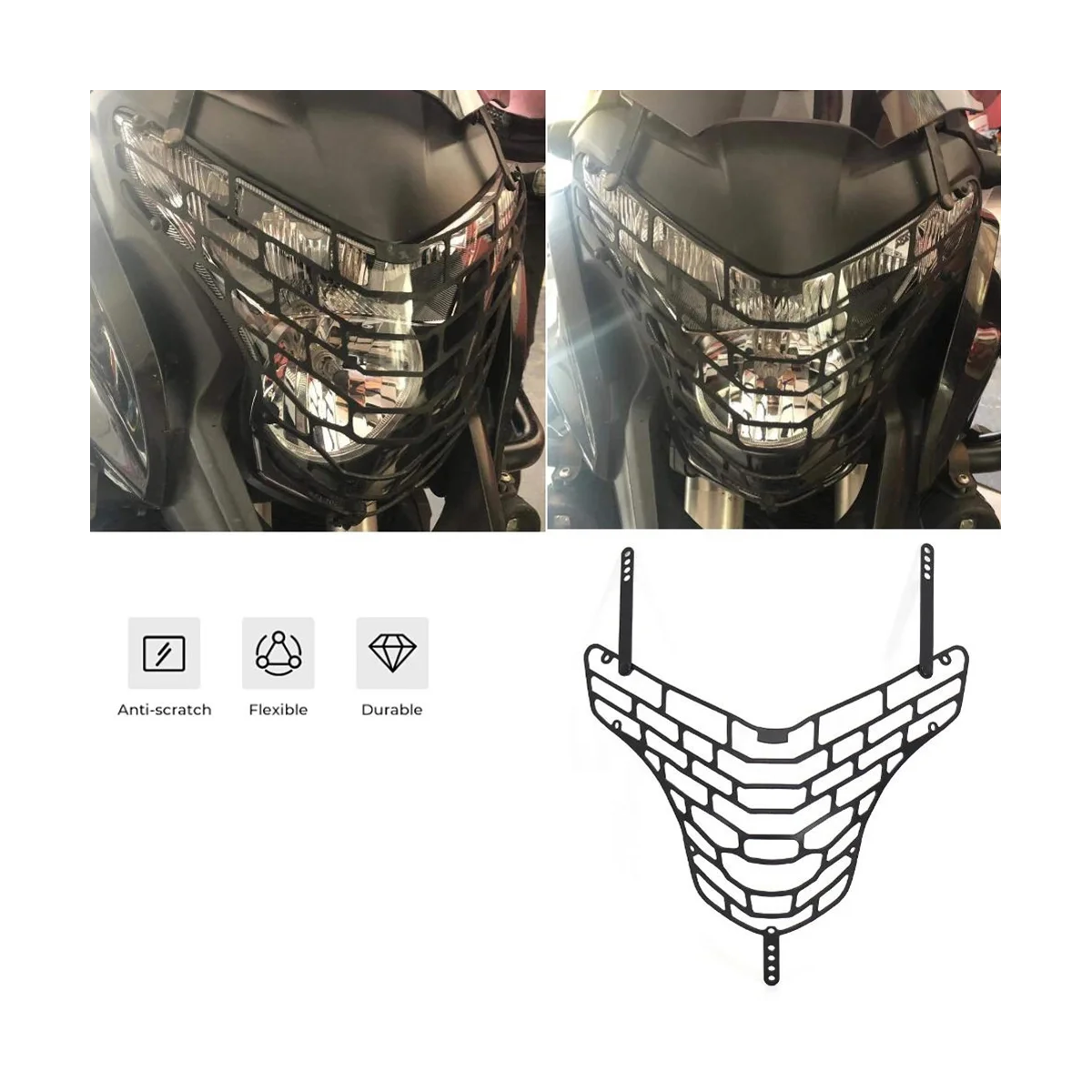 Защитная крышка для мотоциклетной фары Honda VFR1200X VFR 1200X Crosstourer
