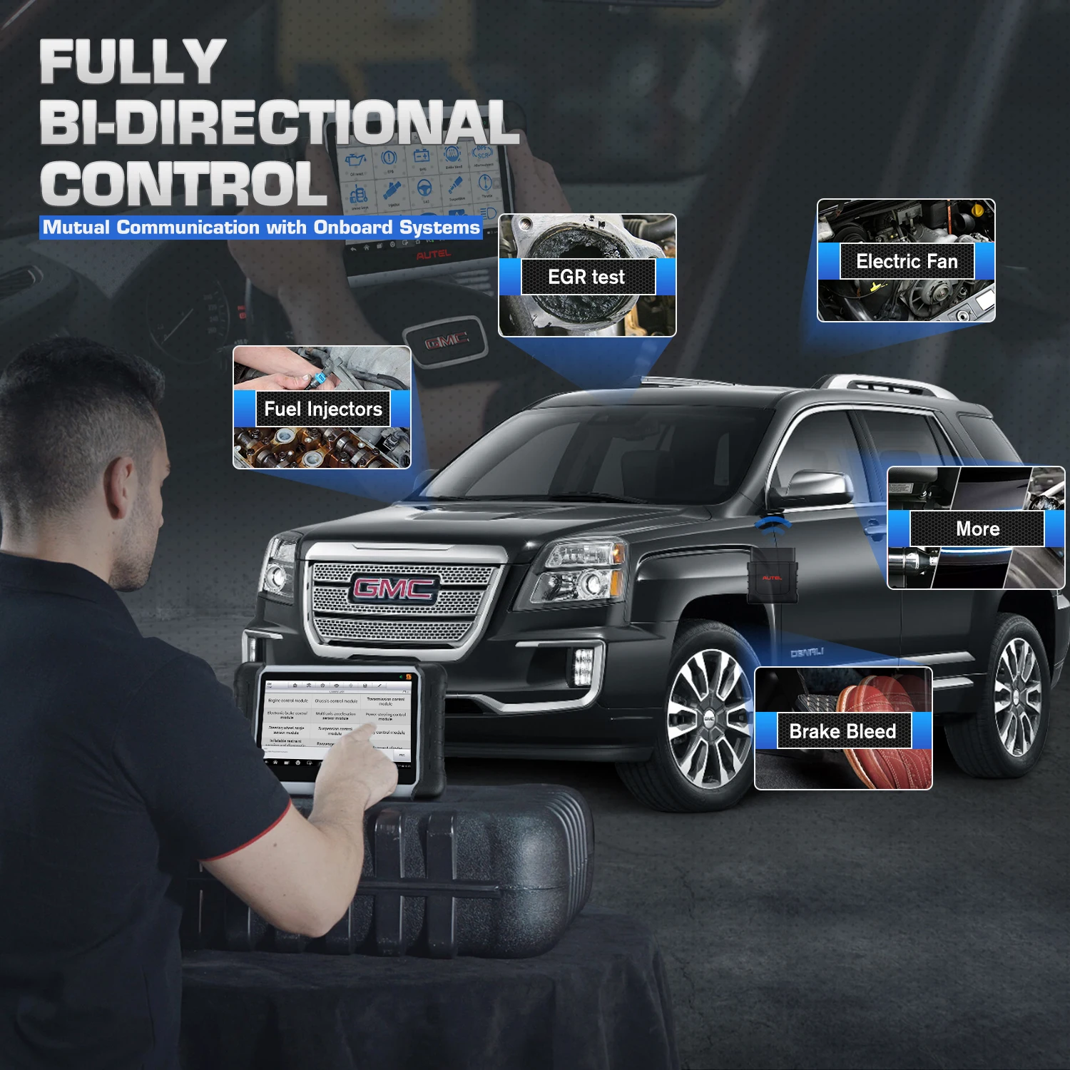 Autel MaxiPro MP808TS PRO OBD2 Scanner Car Diagnostic Tool All System Diagnosis With Full TPMS Functions PK MK808TS |