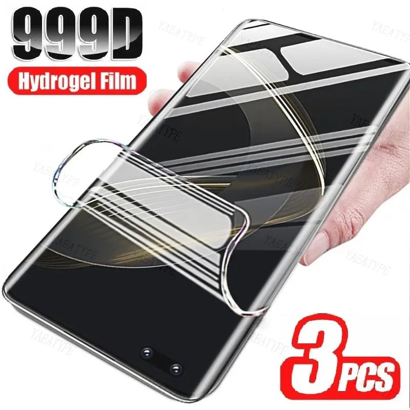 Фото Гидрогелевая пленка для ASUS Rog Phone 7 6D Ultimate 6 5S Pro 3, защитный экран с полным покрытием для ASUS Zenfone 8 Flip 9 10, не стекло, 3 шт. №1