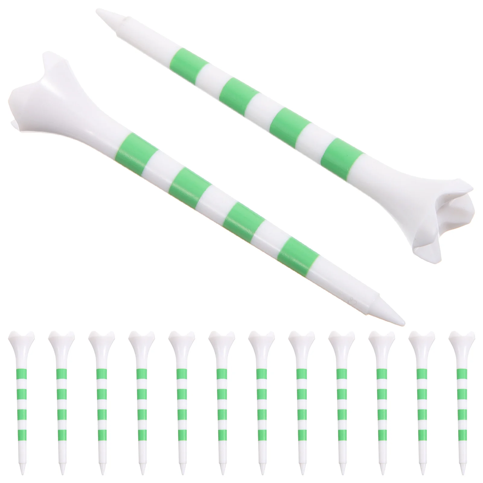 

20pcs Professional Golfs Tees Plastic Golfs Tees Plastic Golfs Holders Golfs Spikes