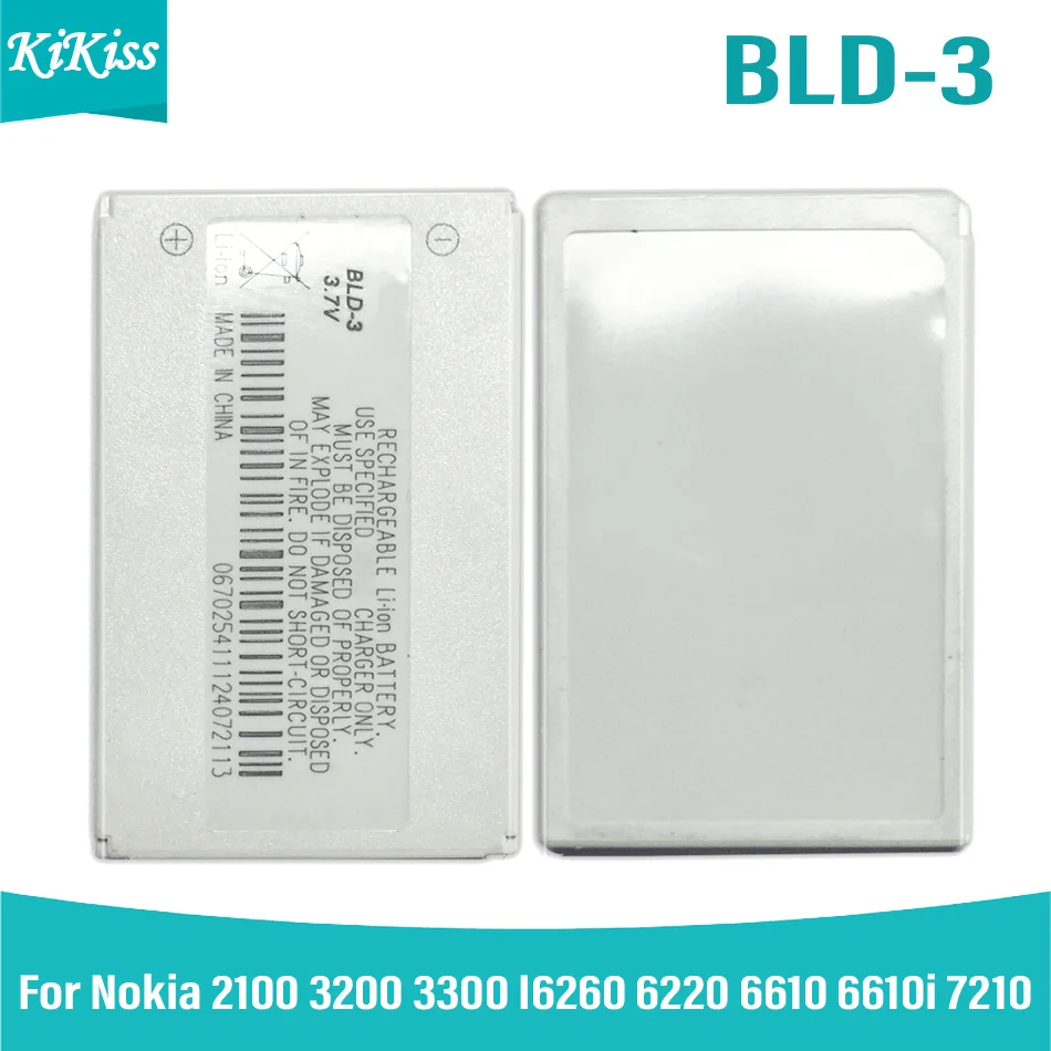 

BLD-3 сменная батарея для Nokia 7210 3300 2100 6220 6200 6610 6610 7250 I6260 6610i 7250i BLD3 BLD 3 с Трек-кодом