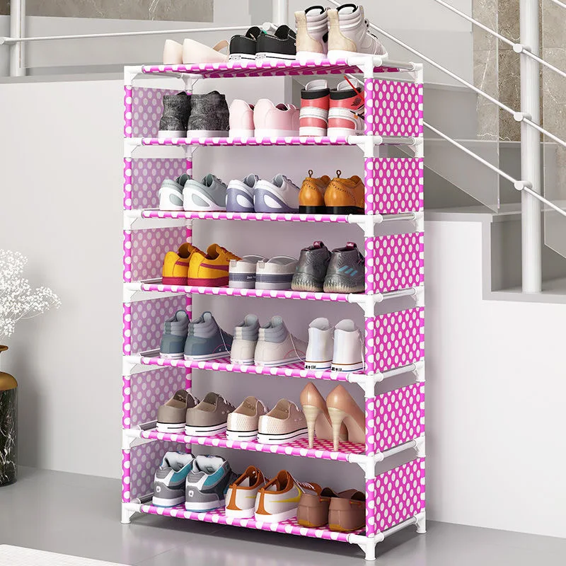 

Bedroom Cabinets Shoose Storage Space Saving Cabinets Shoe-shelf Shoes Furniture for Metal Shoes Shors Organizer Shoerack Rack