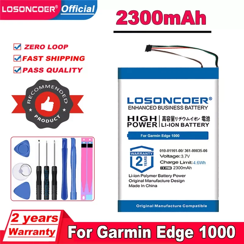

Аккумулятор 2300 мАч 010-01161-00 361-00035-06 для Garmin Edge 1000 Edge EXPLORE 1000 touchg8 GPS DI44EJ18B60HK