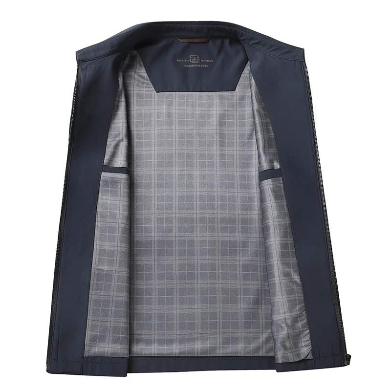 Мужская Весенне-осенняя Однотонная Куртка Повседневная Универсальная