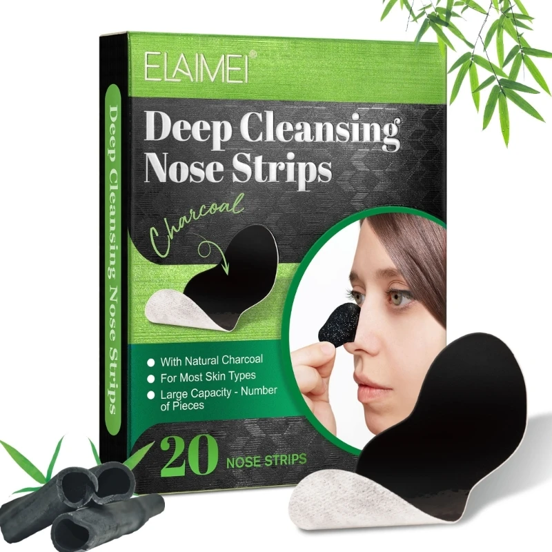 

20pcs Nose Strips for Blackhead Blackhead Removal Pore Cleaner for Face and Nose Drop Shipping