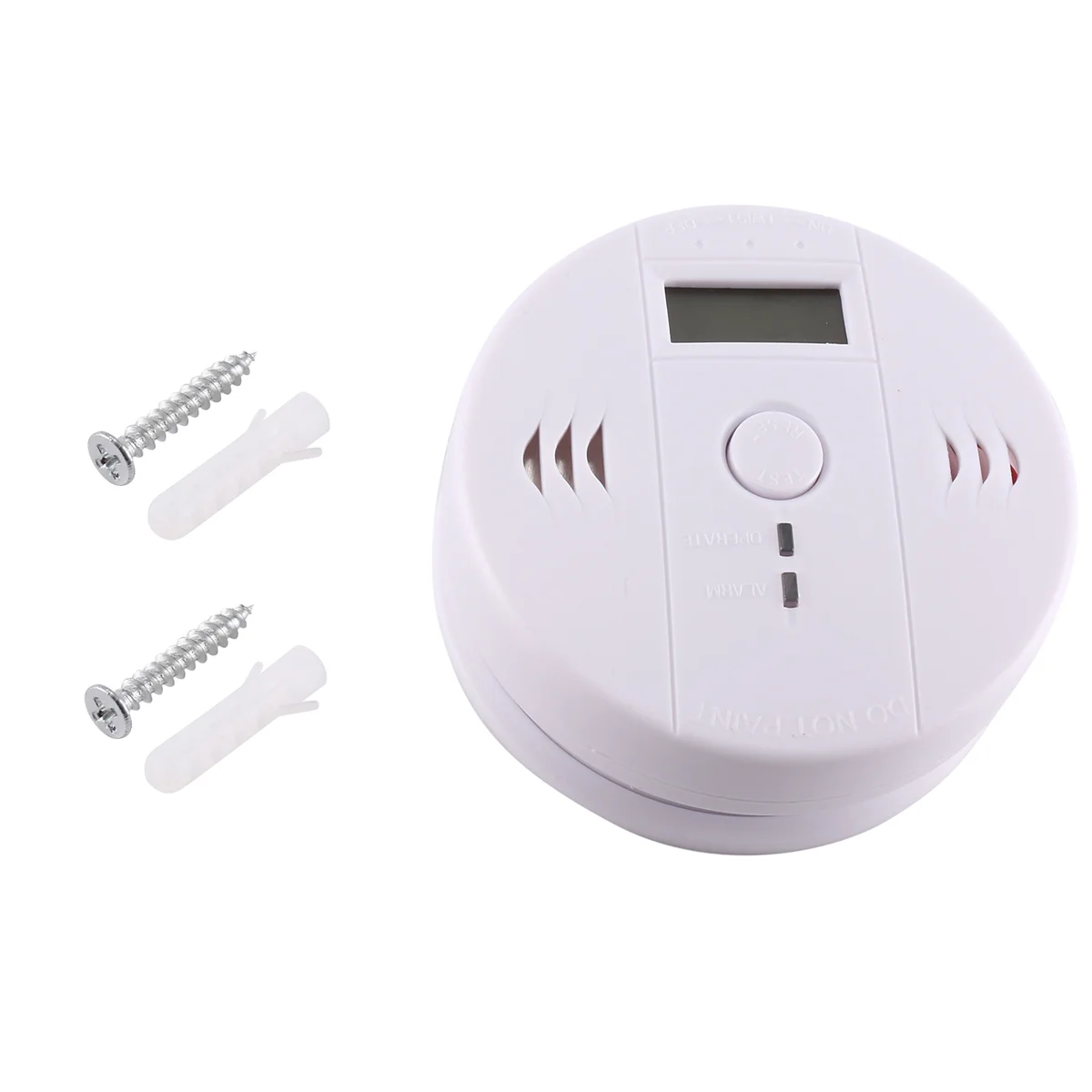 

Honeycomb Detector CO Blue Smoke Detection LCD Display Alarm