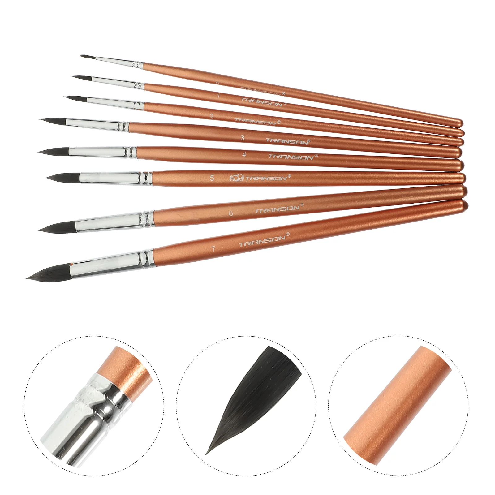 

Brush Brushespainting Watercolordetail Travel Paintbrushes Fine Artist Oil Ergonomic Practicing Accessory Function Multi Acrylic