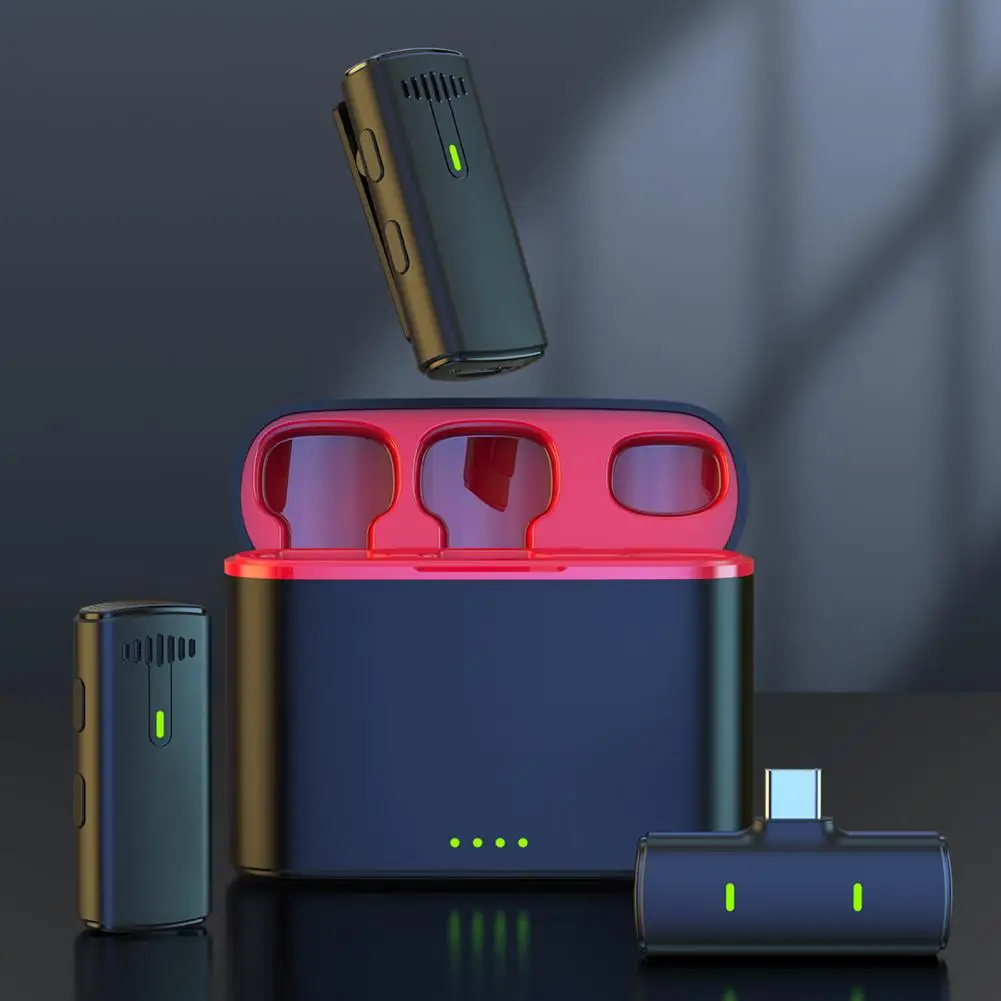 

Микрофон с зажимом на воротнике, практичный беспроводной микрофон с зажимом для аудио и видео с длительным временем ожидания, аксессуар для конференц-зала