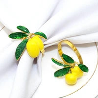 10pcslot fruit jujube napkin ring fashion napkin ring wedding hotel tableware napkin button desktop decoration