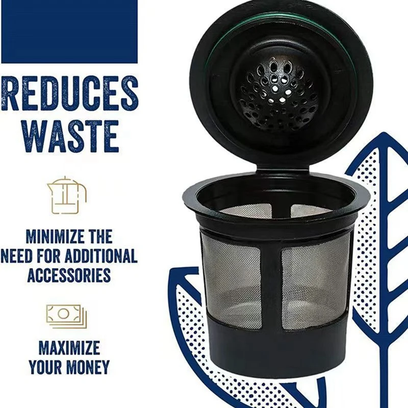 Универсальные Многоразовые K-чашки кофейные фильтры замена кофейных капсул для