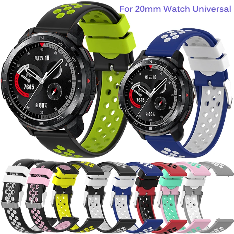 

Ремешок для часов Huawei Honor Watch ES / Honor GS Pro, сменный Браслет для наручных часов, аксессуары для часов, 20 мм 22 мм