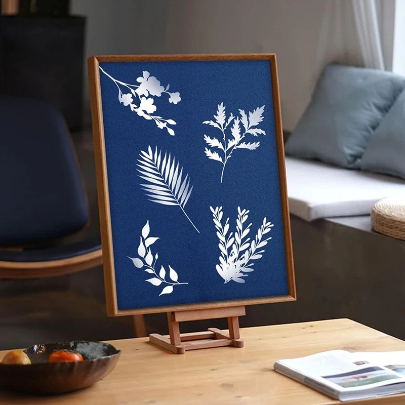 32 листа цианотипной бумаги набор для печати на солнце солнцезащитная бумага