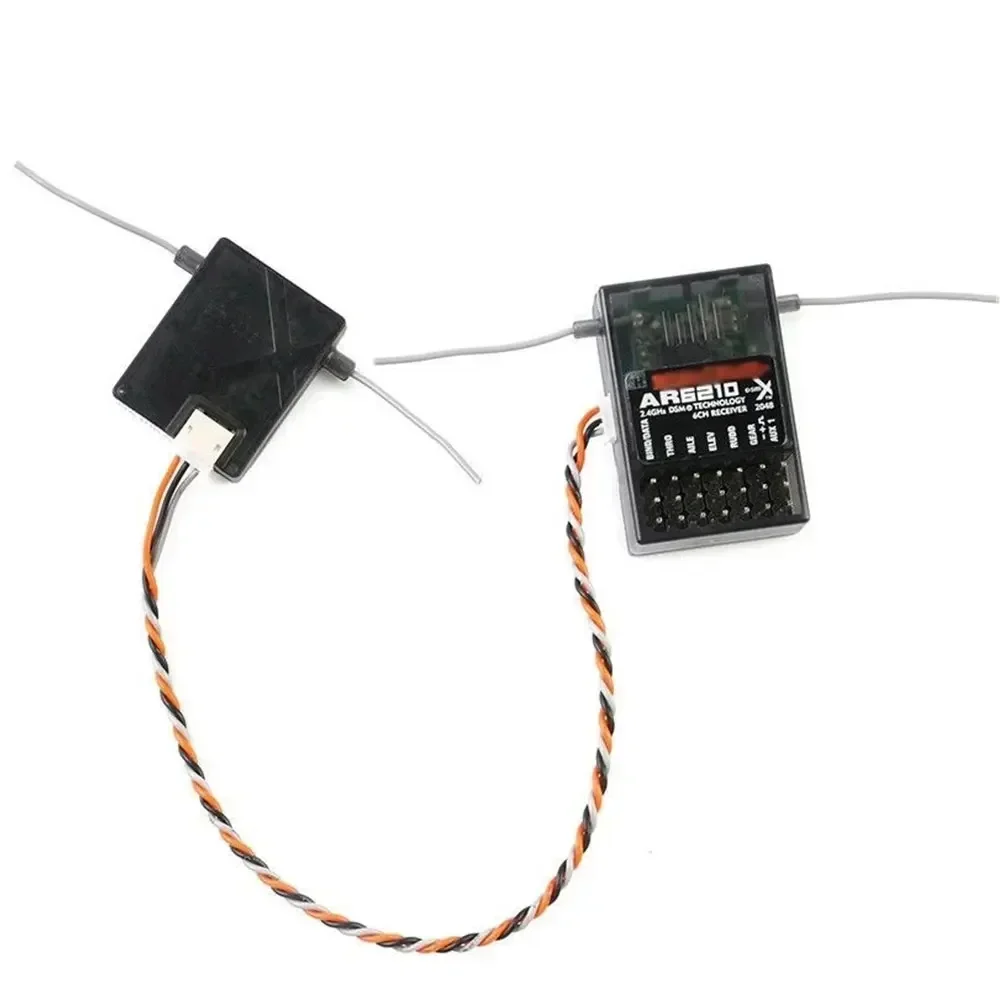 AR6210 DSMX 6-канальный радиоуправляемый приемник RX с поддержкой спутников для DSM2 SPEKTRUM