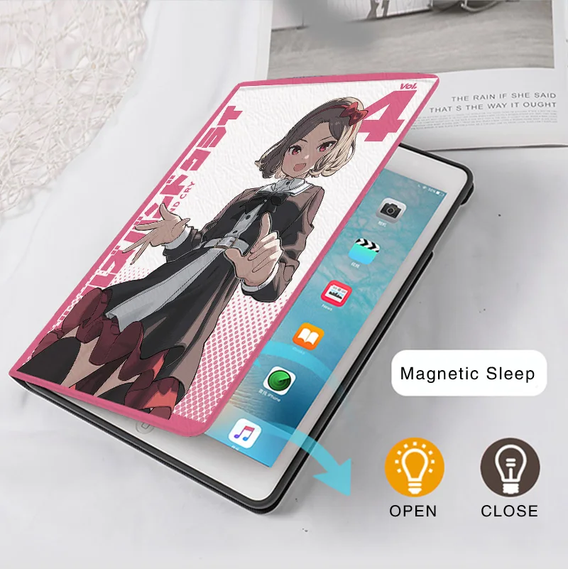 Tomo Ebizuka аниме девушки браслет телефон для iPad 10 2 9 Air 6 Mini 4 5 роскошный силиконовый Pro